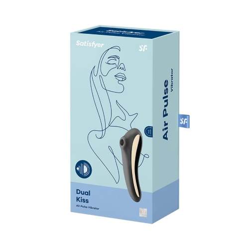 Satisfyer Dual Kiss: Δονητής παλμού αέρα διπλής όψης. - Image 7