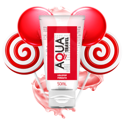 Lollipop 50ml Aqua Travel Flavored lubricant