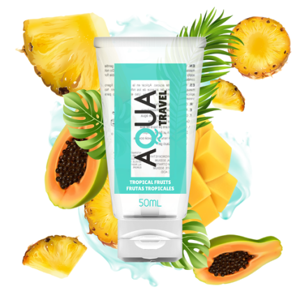 Tropical Fruits 50ml Aqua Travel Λιπαντικό με γεύση