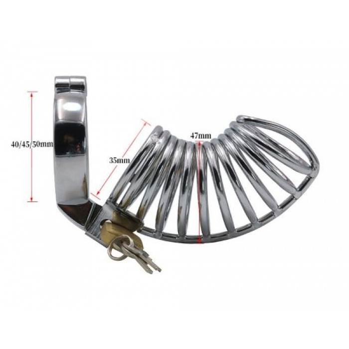 Lock Love B. με 3 δακτυλίδια πέους 5 cm - Image 2