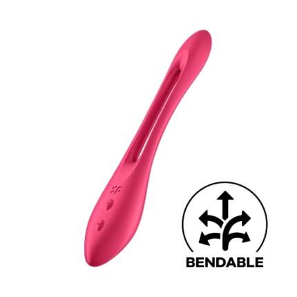 Satisfyer Elastic Joy Red: Flexible Multi-Vibrator