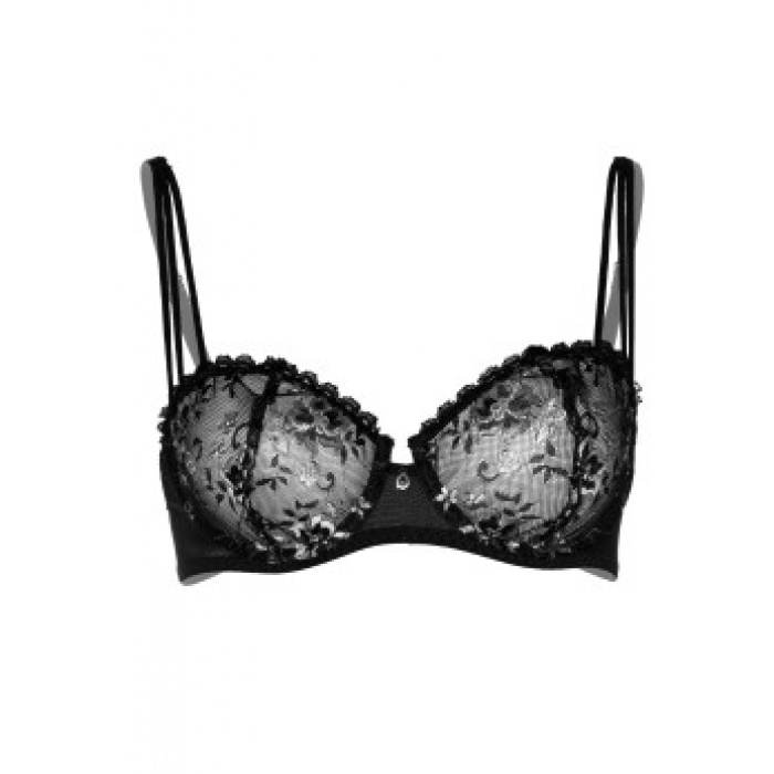 VERY SEXY UNLINED LACE BRA BLACK - Image 2