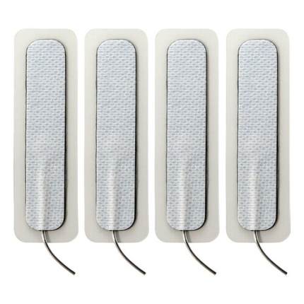 ELECTRASTIM 4 X LONG SELF ADHESIVE PADS 1.5CM X 7.5CM