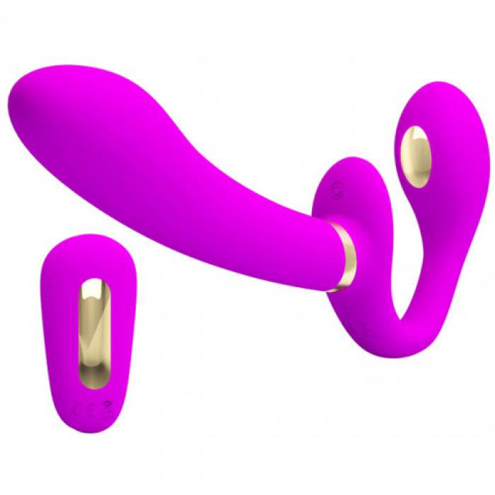 Strapless Strap-on ασύρματου ηλεκτροσόκ Pretty Love Thunderbird - Image 3
