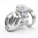 METAL PENIS CAGE WITH LOCK Medium - Image 2