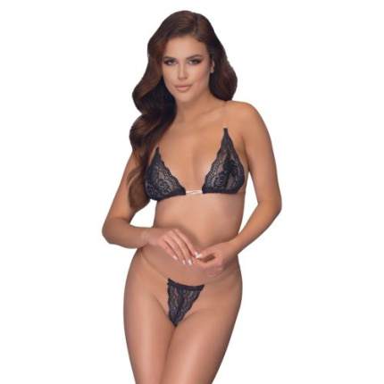 Bra and String With transparent straps