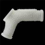 Vibrating Drip Knights Ring with Scrotum Sleeve (White) - Image 5