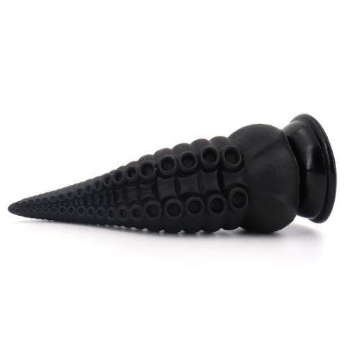 BLACK KRAKEN PVC HUGE COCK - 9 INCH - Image 8