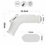 Vibrating Drip Knights Ring with Scrotum Sleeve (White) - Image 2