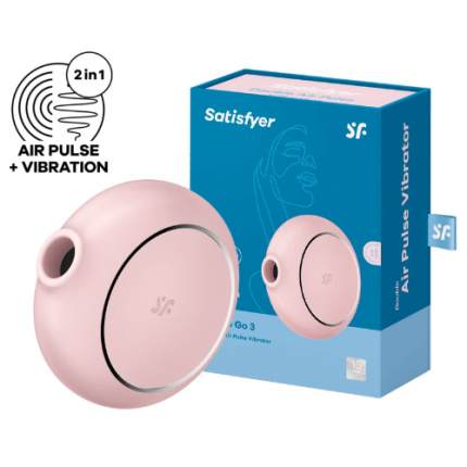 SATISFYER PRO TO GO 3 ROSE