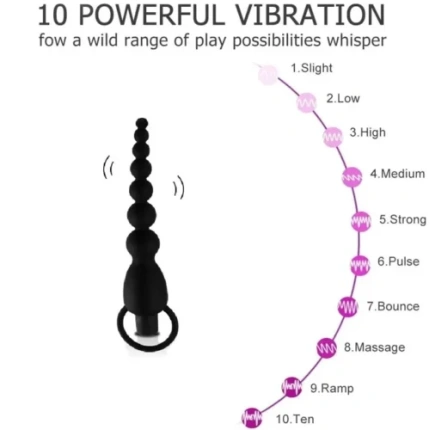 7 RECHARGEABLE VIBRATION BALLS WITH DETACHABLE BULLET