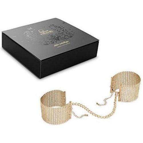 Désir Métallique Handcuff Gold Μετατρέψιμο βραχιόλι με αποσπώμενη και ρυθμιζόμενη αλυσίδα. - Image 4