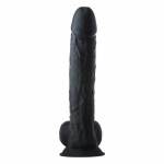 REAL LOVE DUAL DENSITY XXL DILDO 15INCH Black - Image 3