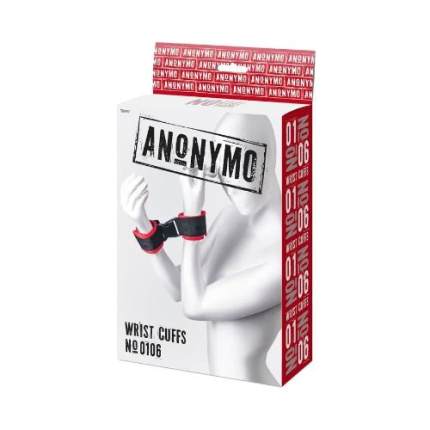Anonymo Handcuffs Velor for a secure and soft hold!