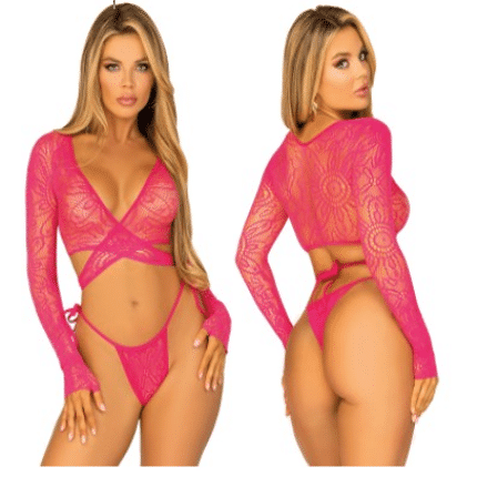 Wrap-Around Crop Top & Panty