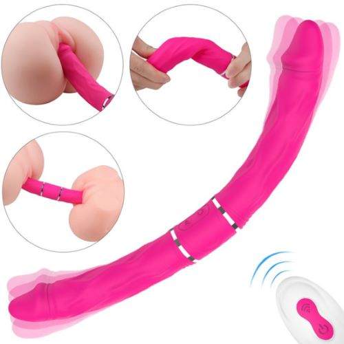 MV-X4362_7-550x550 S-HAND ΔΟΝΟΥΜΕΝΟ ΔΙΠΛΟ ΑΚΡΩΜΑ DILDOS ΜΕ WIRELESS REMOTE ΓΙΑ ΠΟΝΗΡΑ ΠΑΙΧΝΙΔΙΑ - Image 1
