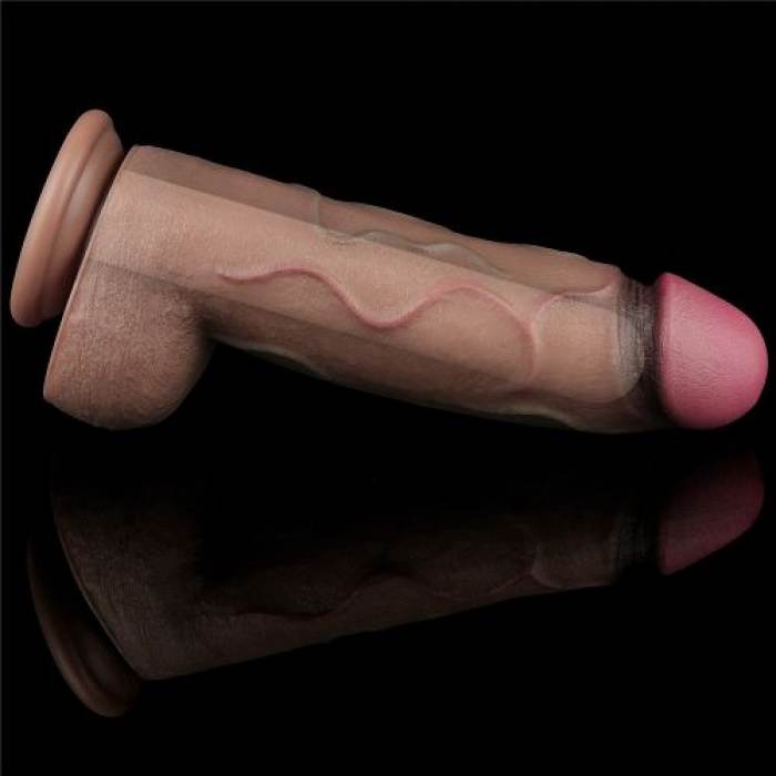 12'' Dual Layered Silicone Cock XXL - Image 3