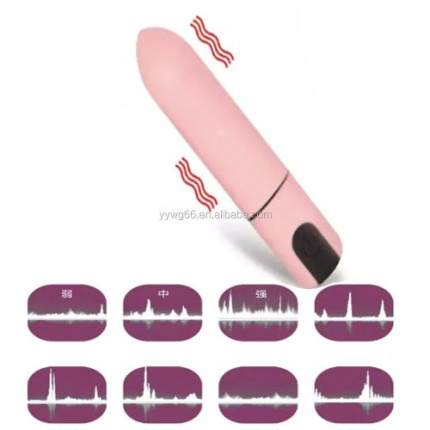 BULLET VIBRATOR WITH ANGLED TIP PINK
