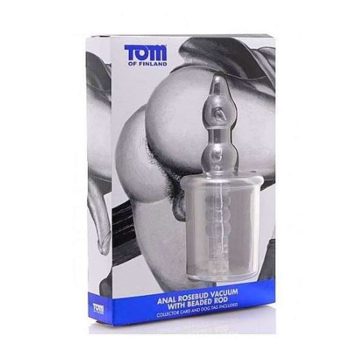 ANAL PLUG WITH ANAL SUCTION SYSTEM THE "ROSEBUD" BY DESIGNER TOM OF FINLAND - Image 9