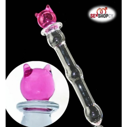 CAT GLASS ANAL PLUG