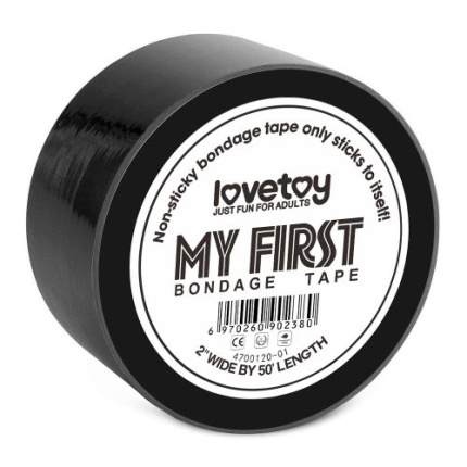 My First Non Sticky Bondage Tape BLACK