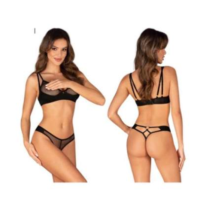 OBSESSIVE - NESARI SET TWO PIECES CROTCHLESS