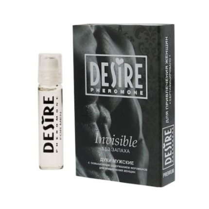 DESIRE INVISIBLE PHEROMONES WITHOUT FRAGRANCE FOR MEN 5ML
