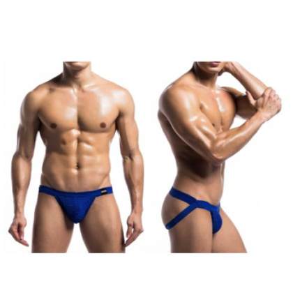 MOB EROTICWEAR FETISH SWIM JOCKSTRAP BLUE
