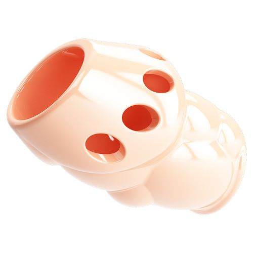 OSCAR – FLESH PRETTY LOVE PENIS SLEEVE - Image 6