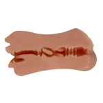 CRAZY BULL Zoey double-ended masturbator, mouth-vagina, tanned - Image 10
