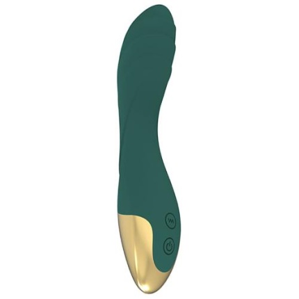 Rechargeable G spot Vibrator - Flower Green