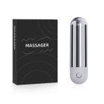 Quiet Powerful Handheld Electric Bullet Silver