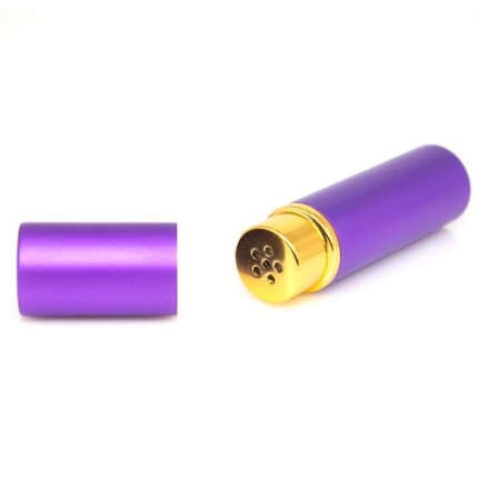 PURPLE ALUMINUM POPPER INHALER
