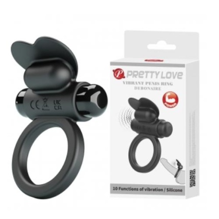 PRETTY LOVE DEBONAIRE vibrating silicone ring