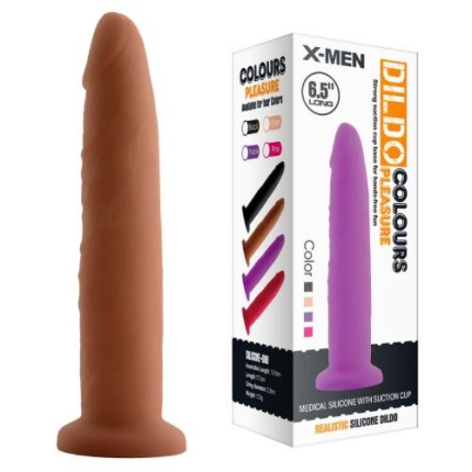 X Men Dildo Colours Pleasure 17cm Flesh