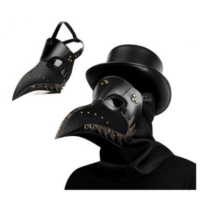 Steampunk Wing Splice Hooked Beak Mask