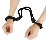Dual-purpose Hand/anklets Rope Black - Image 2