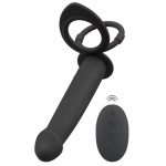 Anal vibrator with a cock & ball ring - Image 3