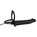 Anal vibrator with a cock & ball ring - Image 9