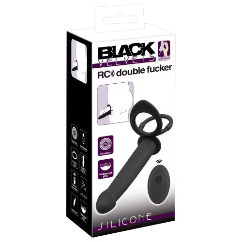 Anal vibrator with a cock & ball ring - Image 13